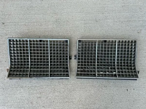 1981-1986 1985 Oldsmobile Cutlass 442  Header Panel Grills Pair Set Left Right - Picture 1 of 16