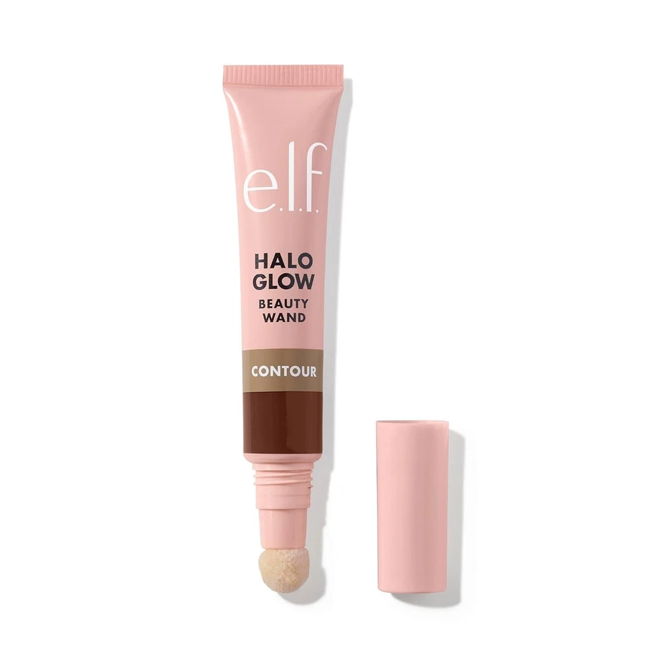 e.l.f. Halo Glow Contour Beauty Wand, Flüssiger Konturenstab Für Ein Tan/Deep  - Bild 1 von 4