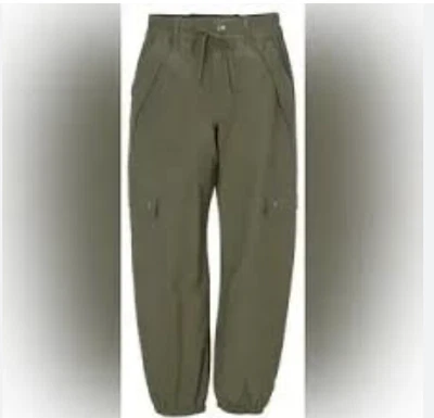 Cabi Quantum Cargo Pants #4511 Army Green Size Large Relaxed Leg Elastic Cuff - Image 1 of 4