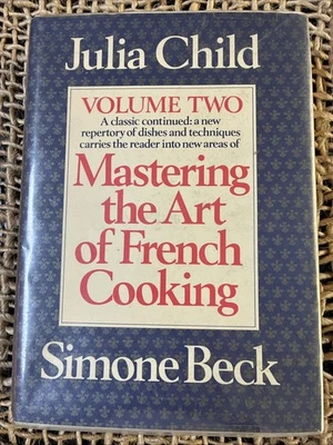 FIRST EDITION Mastering the Art of French Cooking Vol 2 Julia Child HB 1970 Foto 1 de 4