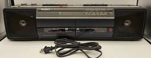 Sony Sound Rider Boombox Stereo Radio CFS-W301 Am/Fm Cassette FOR PARTS - Picture 1 of 18