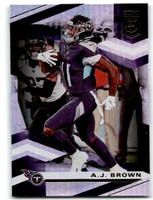 2020 DONRUSS ELITE A.J. BROWN RC TENNESSEE TITANS #41 - Image 1 of 2