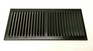 18x8 Elkhart Return Air Grille Black Vent Cover  - Picture 1 of 3