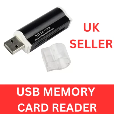 All-in-1 USB Memory Card Reader Adapter - Image 1 of 4