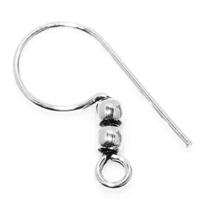 26 Pcs 21X10mm Earring Finding Antique Silver Plated Jewelry Making - Picture 1 of 3