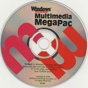 Windows Source Multimedia MegaPac by Ziff-Davis ~ 1995 ~ CD-ROM - Picture 1 of 2