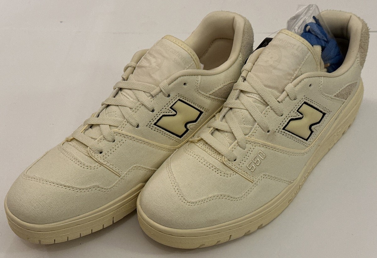 New Balance 550 White Canvas for sale | eBay