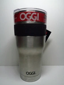 Oggi Contour X-Large Double Wall Vacuum Sealed Stainless Steel Tumbler 30 oz. - Picture 1 of 12