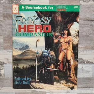 Fantasy Hero Companion Sourcebook 1990 Hero Games Hero & Champions RPG #503 - Picture 1 of 7