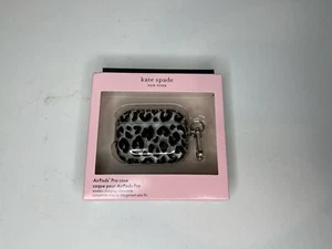 Kate Spade New York Protective AirPods Pro Case - City Leopard Black/Gold Foil - Picture 1 of 4