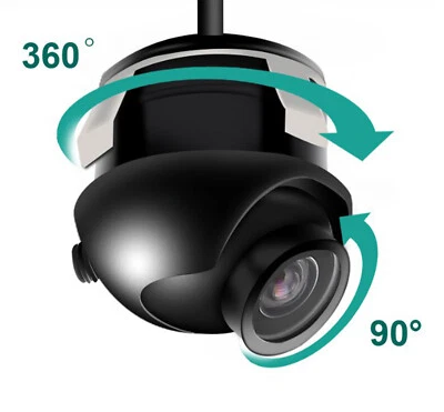 5MINTECH 170° Night Vision Car Rear View Reverse Backup Parking HD Camera Waterproof