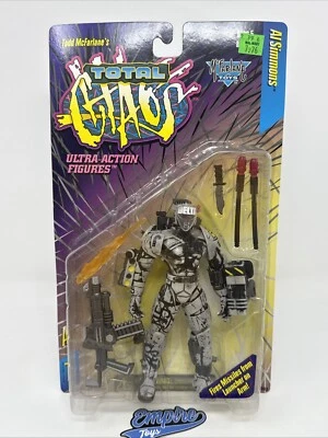 Al SImmons Todd McFarlane's Total Chaos Ultra-Action figure Series 1 1996 New - Image 1 of 2