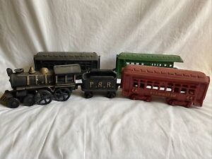 Vintage Cast Iron Train Set/ Washington 44/ Penna Railroad