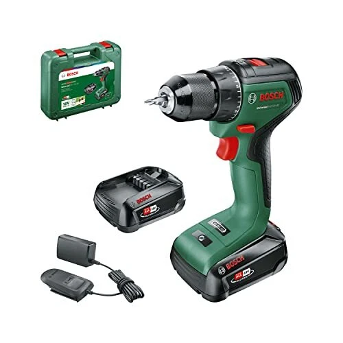 Bosch Trapano avvitatore a batteria UniversalDrill 18V-60 (2 batterie da 2,0 Ah, - Immagine 1 di 1