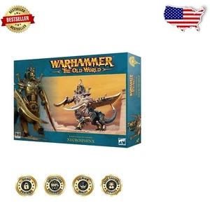 Tomb Kings of Khemri Necrosphinx Plastic Kit with Tomb King - Battle Ready - Picture 1 of 2