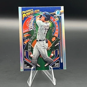 Max Clark 2024 Bowman #PP-12 Prospect Power Up Refractor Detroit Tigers RC - Picture 1 of 2