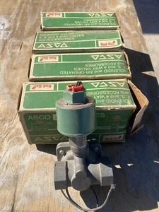 ASCO RED-HAT 8211C89EMO 120V 1 INCH VALVE SELLING A LOT OF 4 - Picture 1 of 4