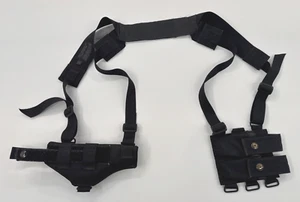 Blackhawk Nylon Shoulder Holster 2 Magazine Compartments Horizontal Right Hand - Picture 1 of 9