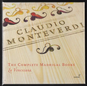 12 CD ★ Claudio Monteverdi - Madrigal books - La Venexiana ★ BOX 12 CD GLOSSA - Picture 1 of 2