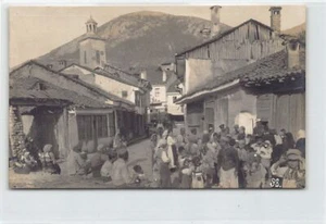 Macedonia - KIČEVO - The village during World War One - REAL PHOTO - Picture 1 of 2