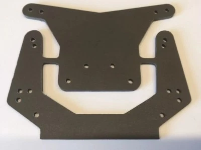 Factory Works Composite Craft Repro G10 shock tower set vtg & classic FITS RC10 - Image 1 of 3