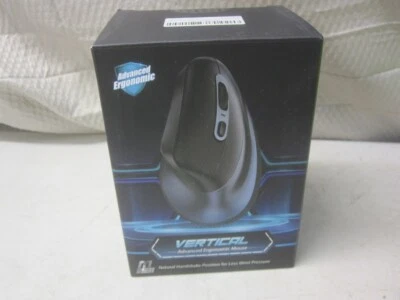 M231 Vertical Mouse Wireless Ergonomic Mouse for Comfy Tracking Bluetooth & USB - Image 1 of 4
