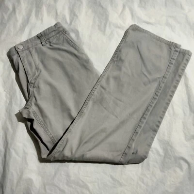 Bonobos Mens 33x32(33x31) Straight Fit Gray Khaki Chino Pants - Imagem 1 de 4