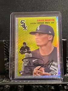 Davis Martin (RC) 2023 Topps Chrome Platinum Topps Logo Refractor #386/499 - Picture 1 of 2