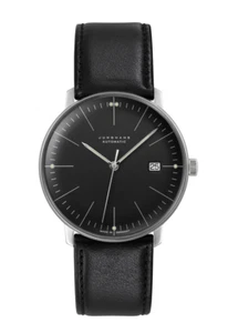 New Junghans Max Bill Automatic Black Dial Watch 27/4701.02 - Picture 1 of 2
