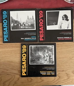 LOTTO PESARO 89 XXV MOSTRA CINEMATOGRAFICA DEL NUOVO CINEMA RIVISTE GIUGNO 1989 - Imagen 1 de 22