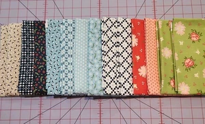Quilting Cotton Fabric Harpers Garden/Walkabout 14 End of Bolt Remnants 5 yds - Picture 1 of 15