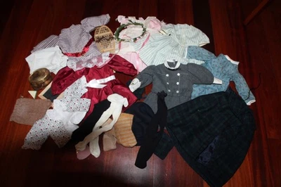 Large Lot of American Girl Doll Clothing, Pleasant Co. Played-with Condition - Image 1 of 4
