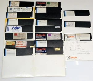 Acorn BBC Micro - 19 x 5,25" Disketten Restposten - Welcome Utilities ungetestet - Bild 1 von 6