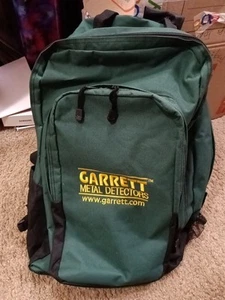 Garrett Heavy Duty Backpack Metal Detectorist Green Backpack (L 25" W 15") - Picture 1 of 7