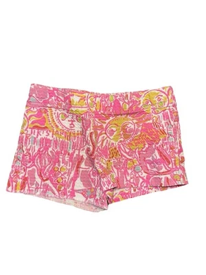 Шорты для девочек Lilly Pulitzer розовый дизайн размер 5 б/у в отличном состоянии - Изображение 1 из 4