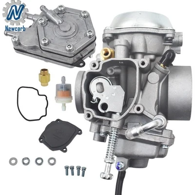 For 1996-2008 Polaris Sportsman 500 Carburetor & Fuel Pump 4WD ATV QUAD NON HO - Image 1 of 4