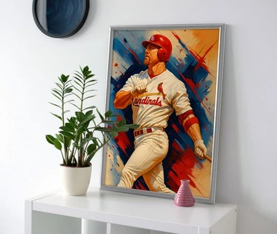 Póster o lienzo de Mark McGwire - Arte de pared de los Cardenales de San Luis de Mark McGwire Foto 1 de 4