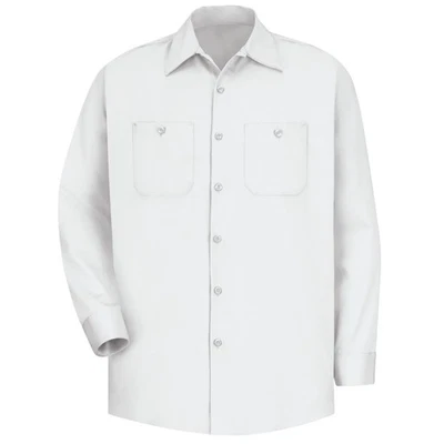 Red Kap Men's Long Sleeve Wrinkle-Resistant Cotton Work Shirt - Image 1 of 4