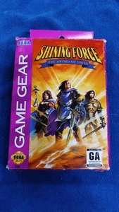 Shining Force The Sword of Hajya for Sega Game Gear Box, Manual And Game - Picture 1 of 11