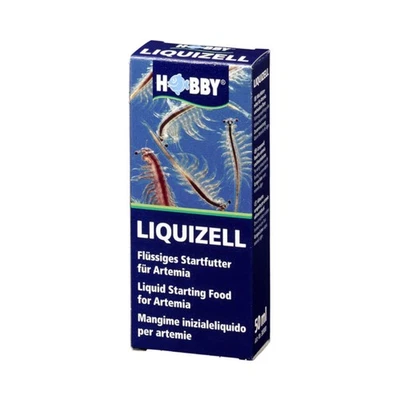 Hobby Liquizell Startfutter 50ml Artemia Urzeitkrebs Futter Aufzuchtfutter Fisch - Bild 1 von 2