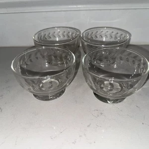 Set Of 4 Princess House Crystal Candy/Nut Dishes. Perfect For charcuterie! - Picture 1 of 5