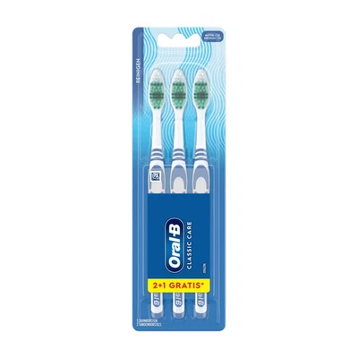 PROCTER & GAMBLE SERVICE GMBH Oral-B Zahnbürste Classic Care mittel, 3 Stk