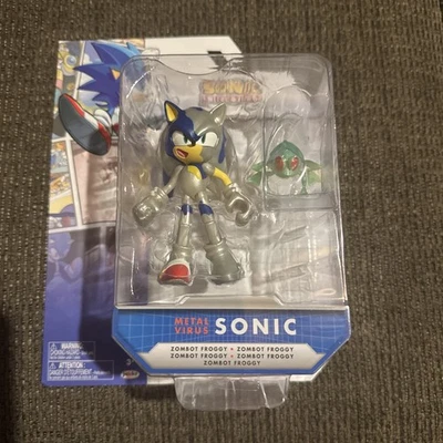 Sonic The Hedgehog Comic Collection: Figura METAL VIRUS SONIC 4" (2024) #42356 Foto 1 de 2