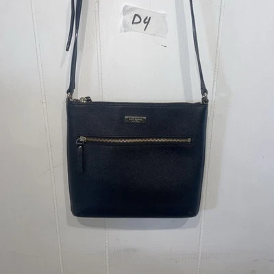 Kate Spade | Bolso Bandolera Bolso Mensajero Laurel Way Negro Cuero Saffiano Foto 1 de 4