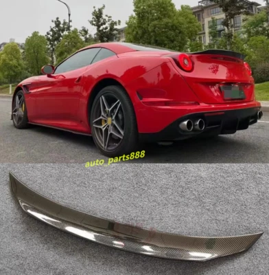 Alerón trasero de fibra de carbono real para Ferrari California T 2015-18 Foto 1 de 4