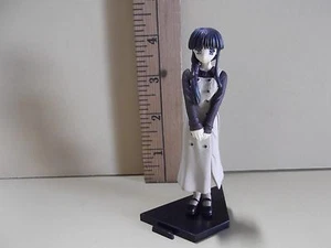 Hasebe Aya from Comic Party Anime 4"in Girl Black Hair Wearing Brown/Tan Outfit - Picture 1 of 8
