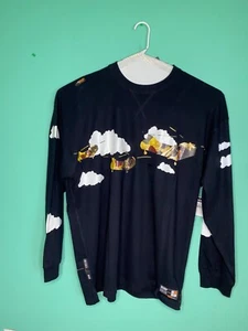 Akdmks VINTAGE ASAP  Patrol Black Long Sleeve Mens 3XL Brand New. - Picture 1 of 12