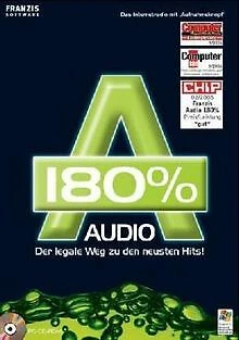 Audio 180 %, 1 CD-ROM Der legale Weg zu den neu... | Software | Zustand sehr gut - Bild 1 von 1