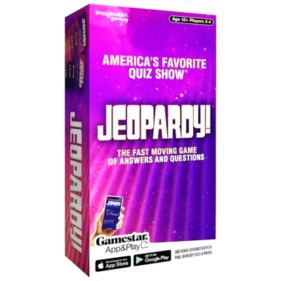 Jeopardy! The Fast-Moving Game of Questions and Answers +APP - Image 1 of 3