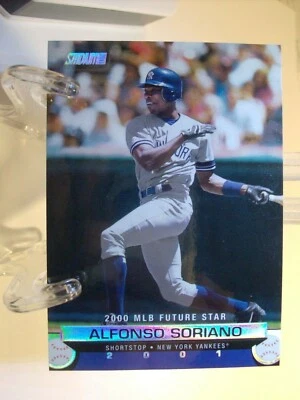 2001 Topps Stadium Club Baseball Card  #182 Alfonso Soriano FS  (83178) - Image 1 of 2